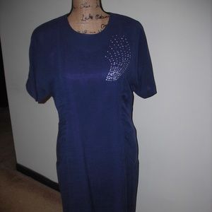 Ladies dress,sz.10, Rhinestone accent,Unique Look